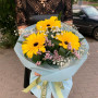 3 желтые герберы фото 2